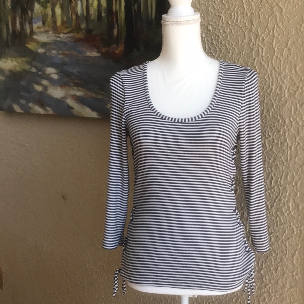 Summer & Sage striped shirt